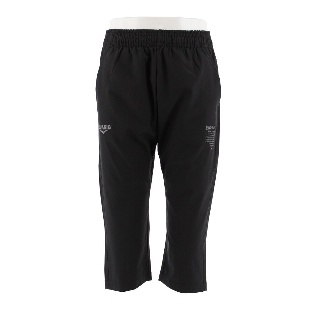  【多少の傷汚れありの為大奉仕】絶耐撥水 UVストレッチクロスクロップト布帛パンツ 851D8HD5613 BLK オンライン価格