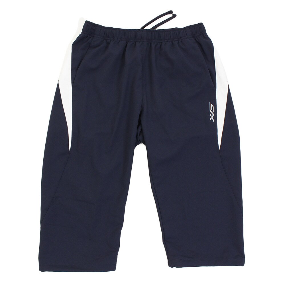  ドライプラス UV ストレッチクロスクロップド 布帛パンツ 851G8TJ5859 NVY