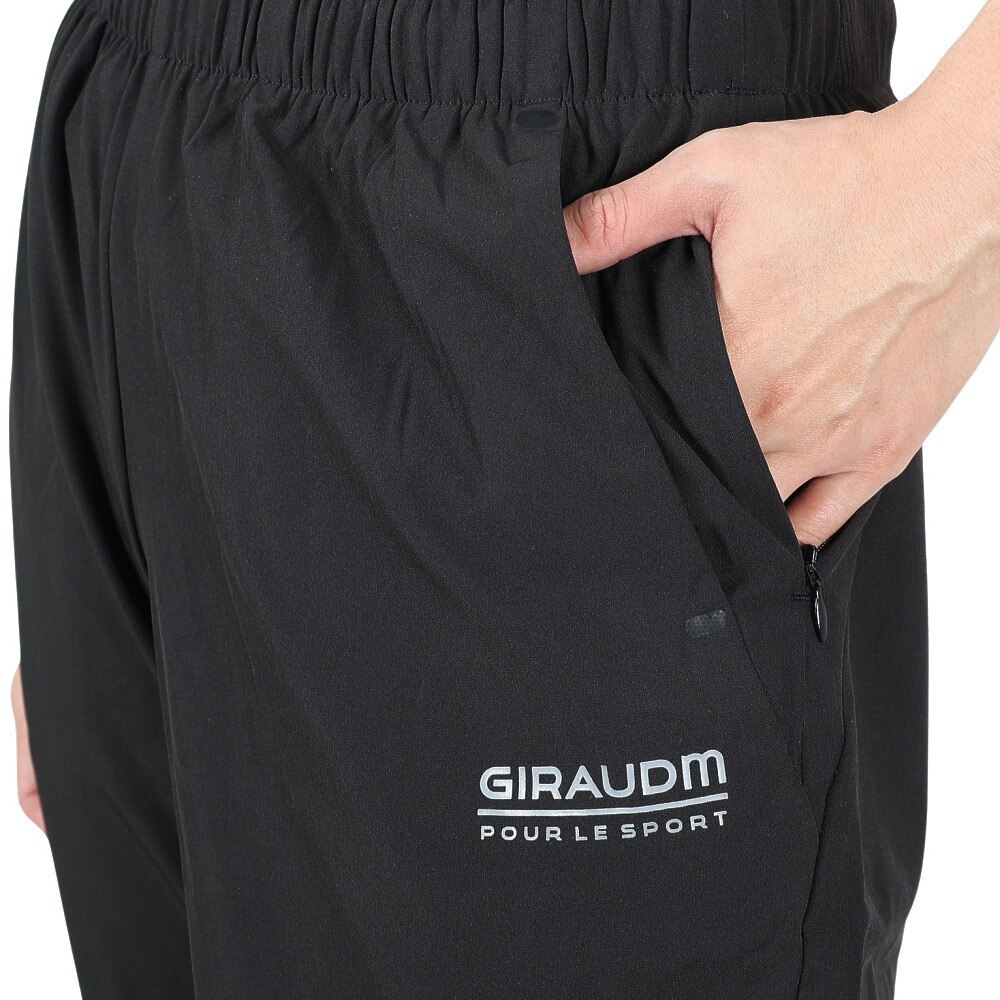 ジローム（GIRAUDM）（メンズ）絶耐撥水 UVカット ストレッチクロスクロップドパンツ 851GM1SD6751 BLK★★★