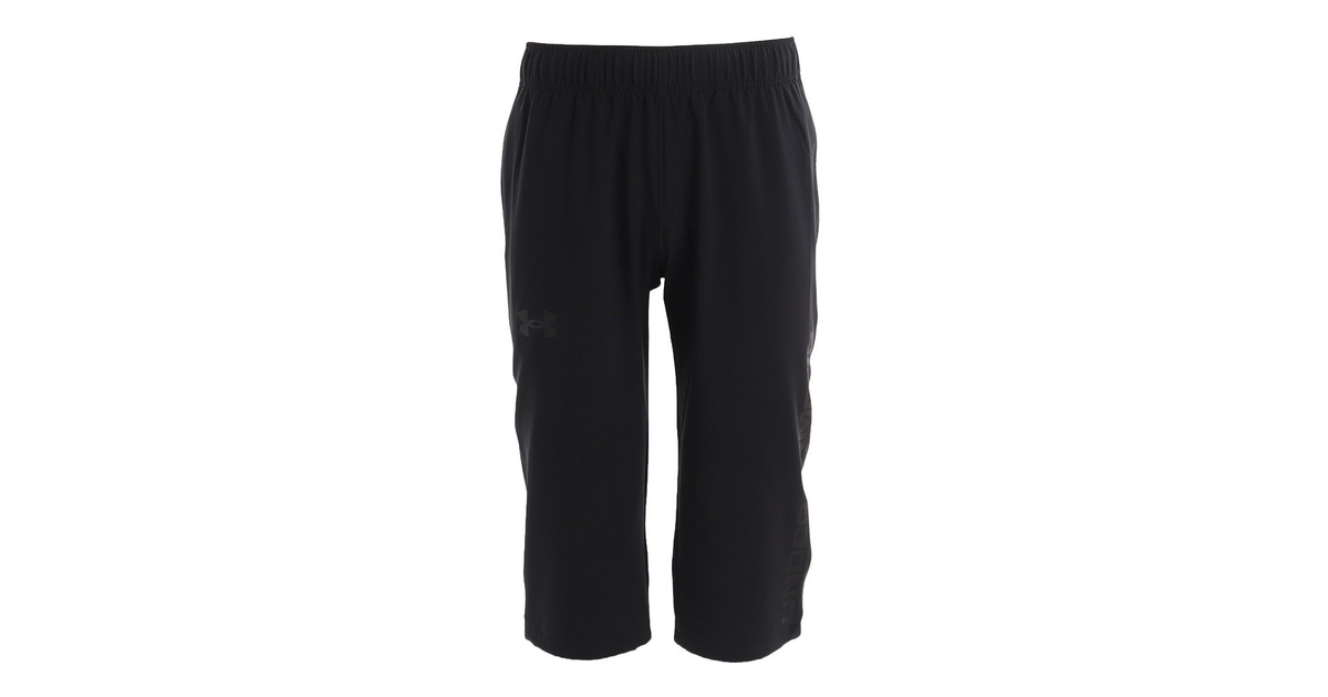 アンダーアーマー｜アンダーアーマー（UNDER ARMOUR）（メンズ）サマーウーブン 3/4パンツ 1371917 001 7分丈  スポーツ用品はスーパースポーツゼビオ