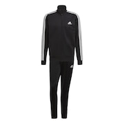 アディダス（adidas）（メンズ）ジャージ 上下 セット PRIMEGREEN エッセンシャルズ 3ストライプス トラックスーツ 28898-GK9651