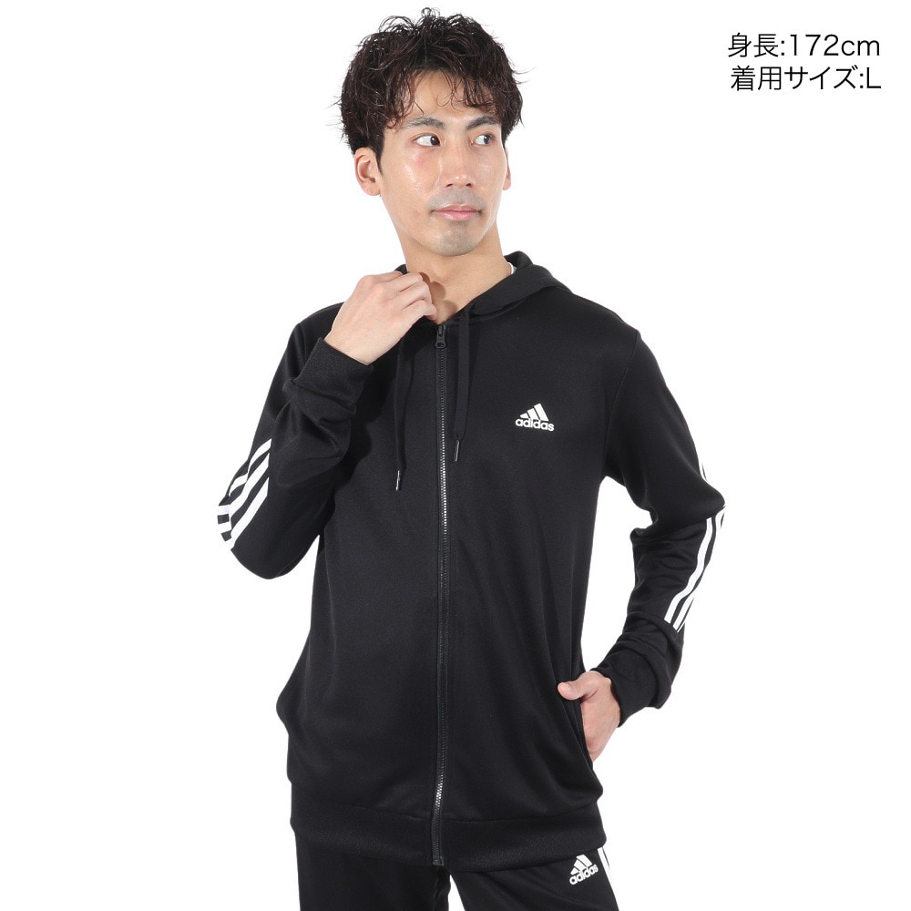 adidas アディダス☆スウェット ジャージ上下 セットアップ L