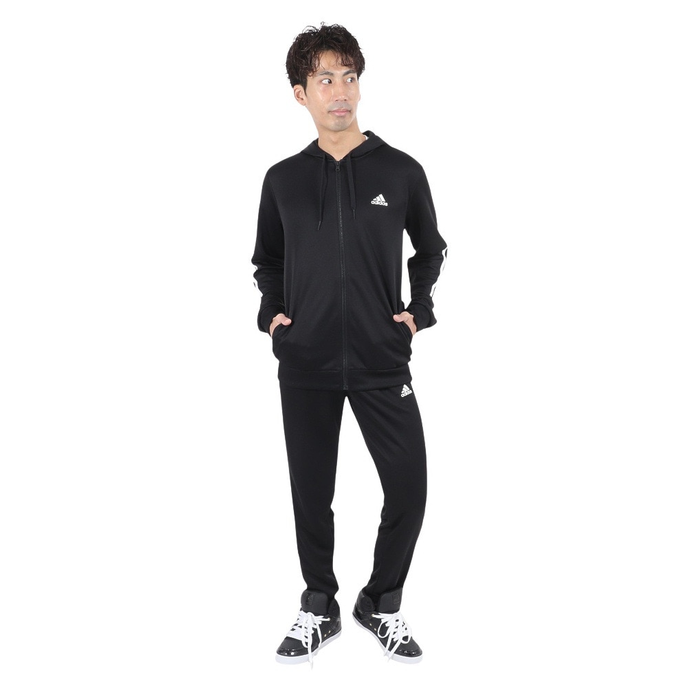 adidas アディダス 上下セット 裏起毛 ジャージ セットアップ XL