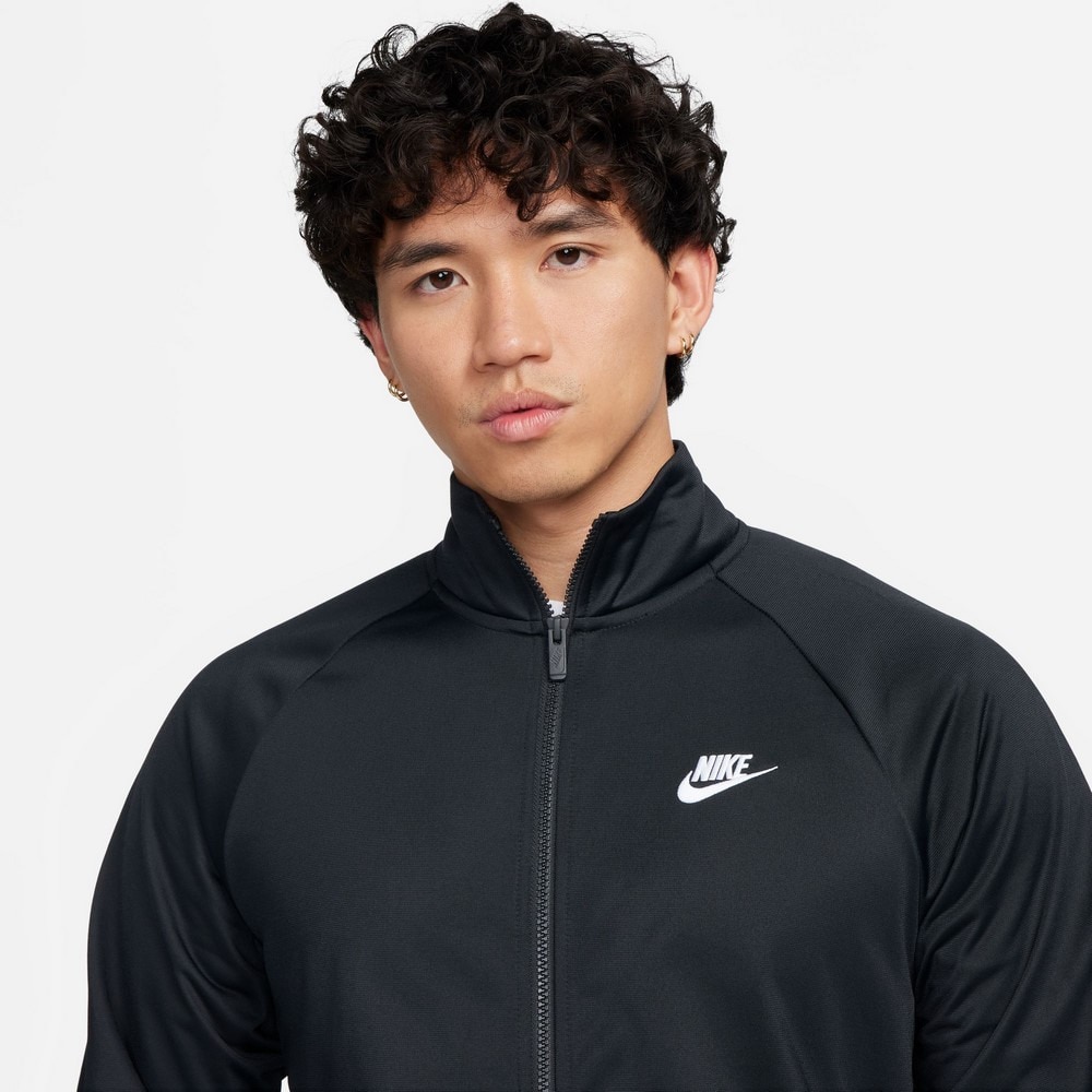 ナイキ（NIKE）（メンズ）ジャージ上下セット ストレッチ ブラック 黒 クラブ ポリニット トラックスーツ FB7352-010