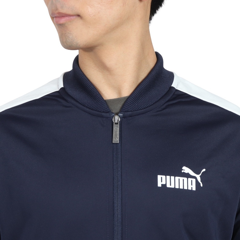 プーマ（PUMA）（メンズ）BASEBALL トリコット トレーニングスーツ 上下セット 678475 06 NVY