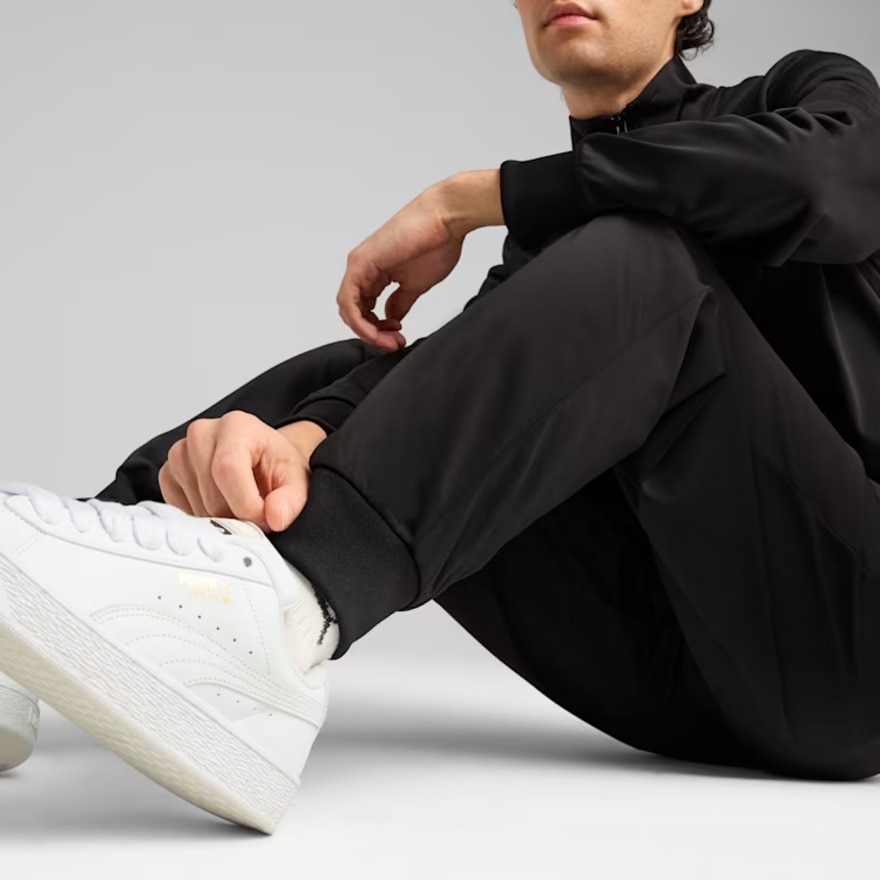 プーマ（PUMA）（メンズ）ESS ポリ スーツ 上下セット 687648 01 BLK