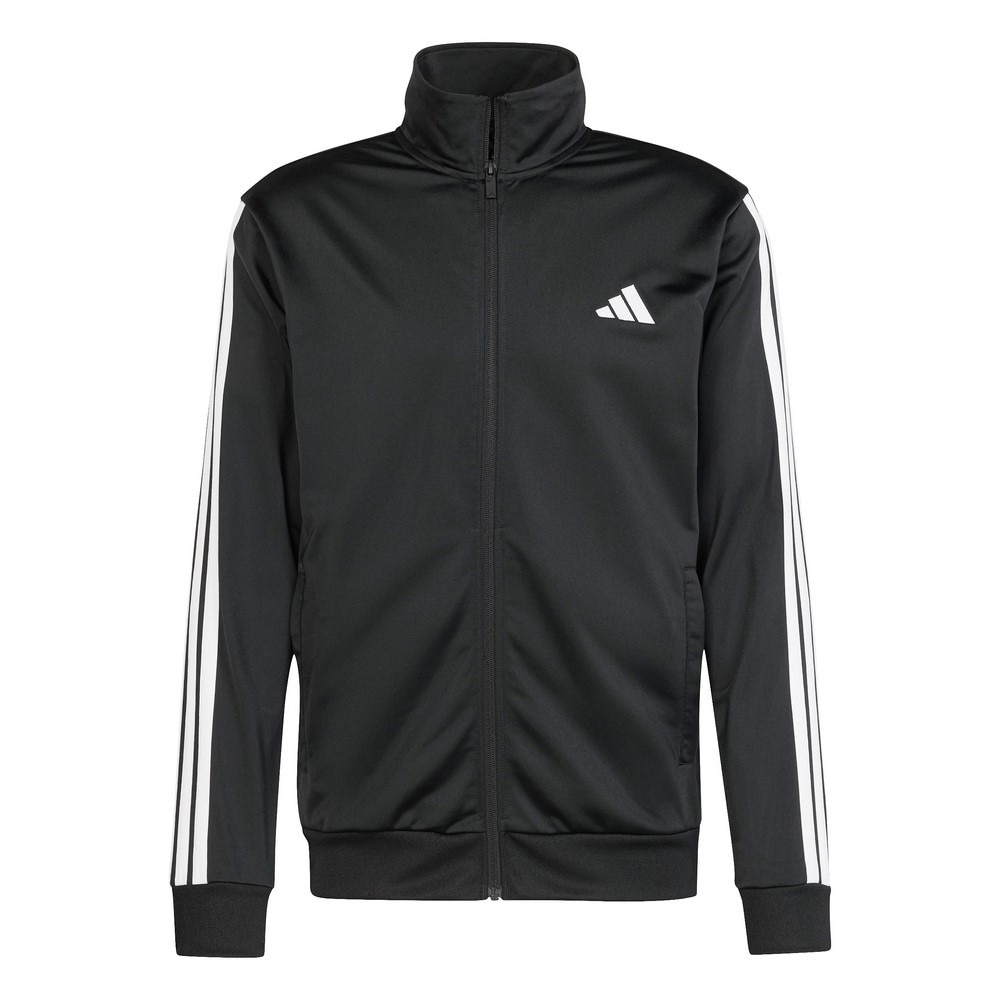 アディダス（adidas）（メンズ）ベーシック スリーストライプス トリコット トラックスーツ上下セット KSG43-JI8858