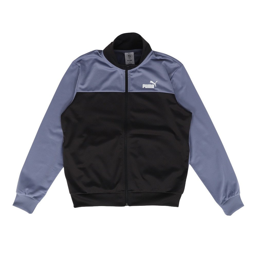 プーマ（PUMA）（メンズ）ポリ カラーブロック スーツ 上下セット 694070 01 BLK