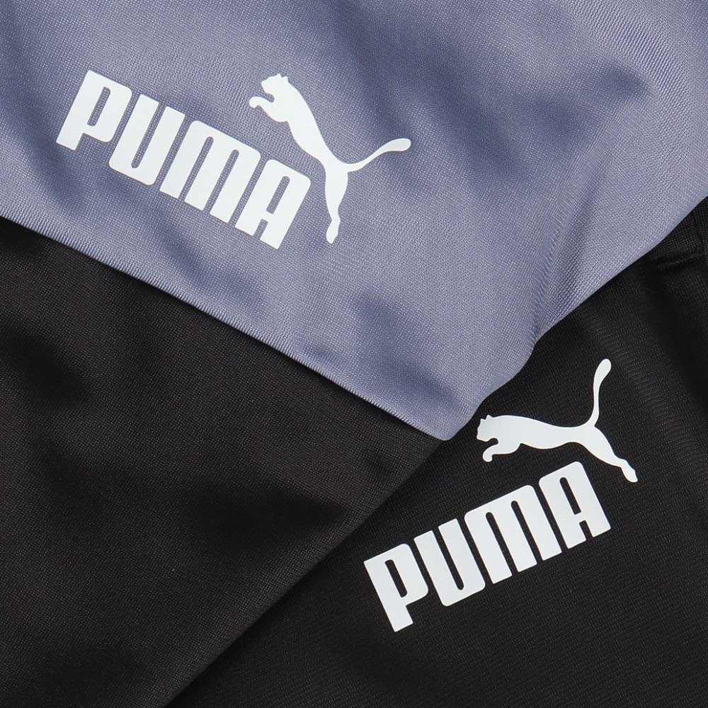 プーマ（PUMA）（メンズ）ポリ カラーブロック スーツ 上下セット 694070 01 BLK