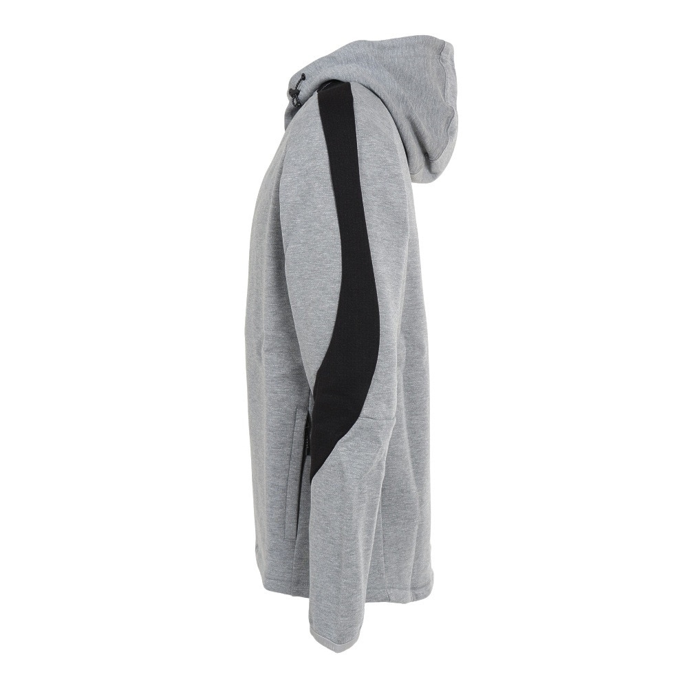 プーマ（PUMA）（メンズ）ジャージ上下セット メンズ EVOSTRIPE フーデッド ジャケット 672386 03 GRY+672383 03 GRY
