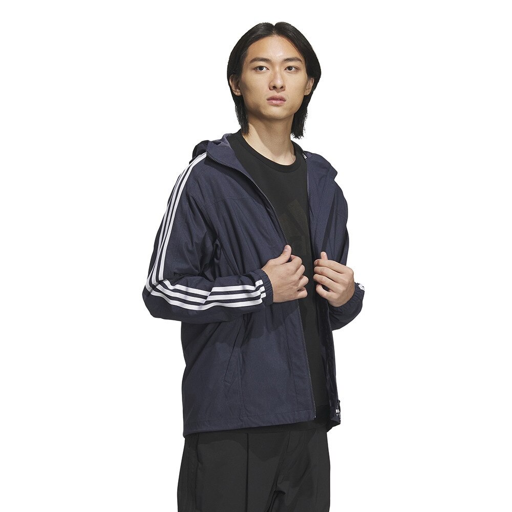 adidas デニム パーカー 紺 トラックトップ ジャケット ジャージ上下