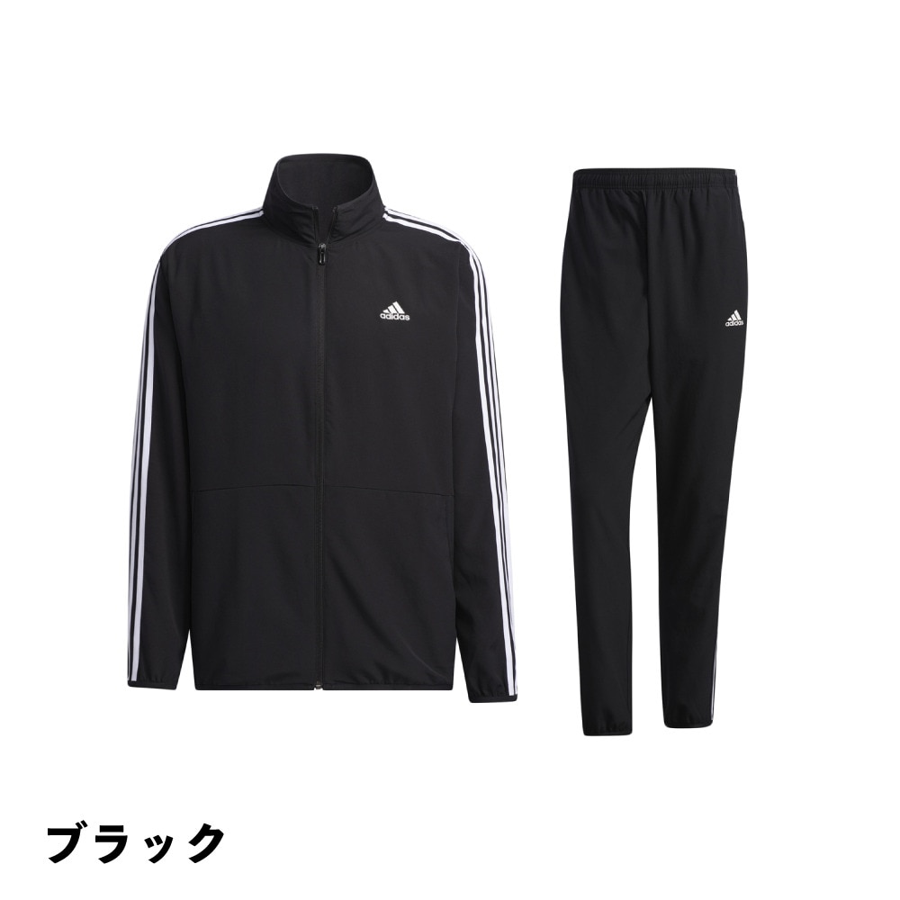 アディダス（adidas）（メンズ）ジャージ上下セット クロスジャージ マストハブ 3ストライプス クラシックジャケット パンツ JKL59-GN0819+JKL51-GN0818