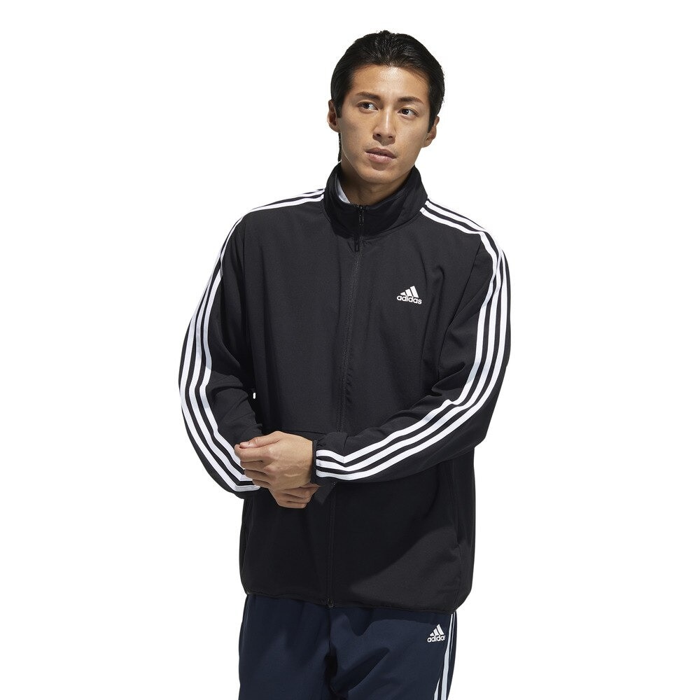 アディダス（adidas）（メンズ）ジャージ上下セット クロスジャージ マストハブ 3ストライプス クラシックジャケット パンツ JKL59-GN0819+JKL51-GN0818