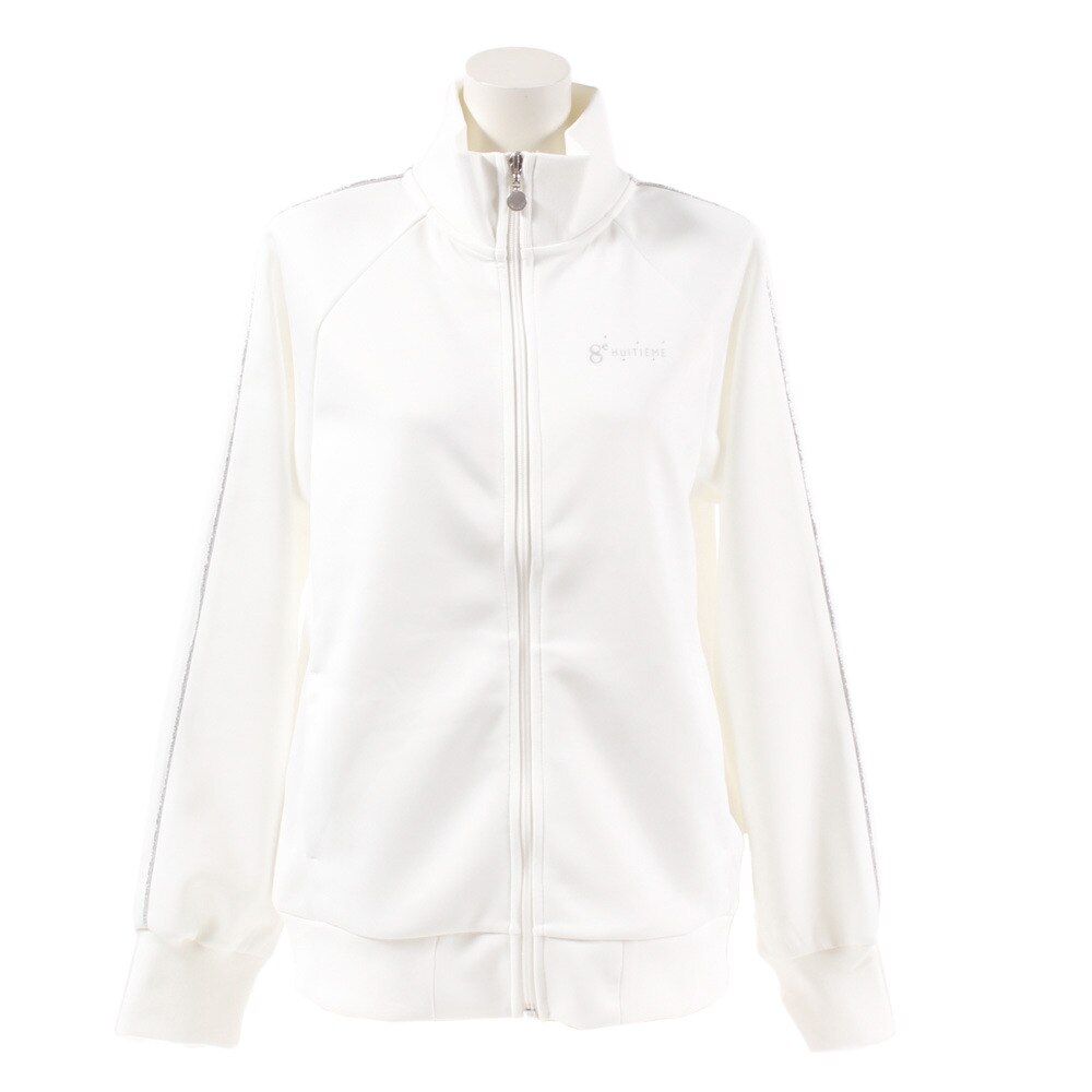  WARM UP ニットジャケット HU18FEG852542WHT