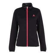 ルコック スポルティフ（le coq sportif）（レディース）ジャージ ウォームアップジャケット QMWOJF01 BLK