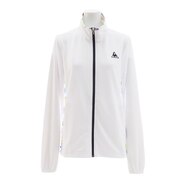 ルコック スポルティフ（Lecoq Sportif）（レディース）ジャージ ウォームアップジャケット QMWOJF01 WHT