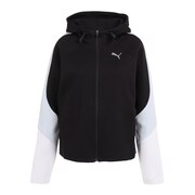 プーマ（PUMA）（レディース）EVOSTRIPE フーデッド ジャケット 672293 01 BLK