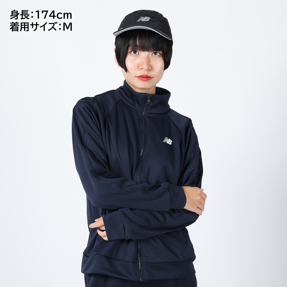 ニューバランス（new balance）（レディース）ジャージ レディース リレントレス トラックジャケット WJ23179ECL