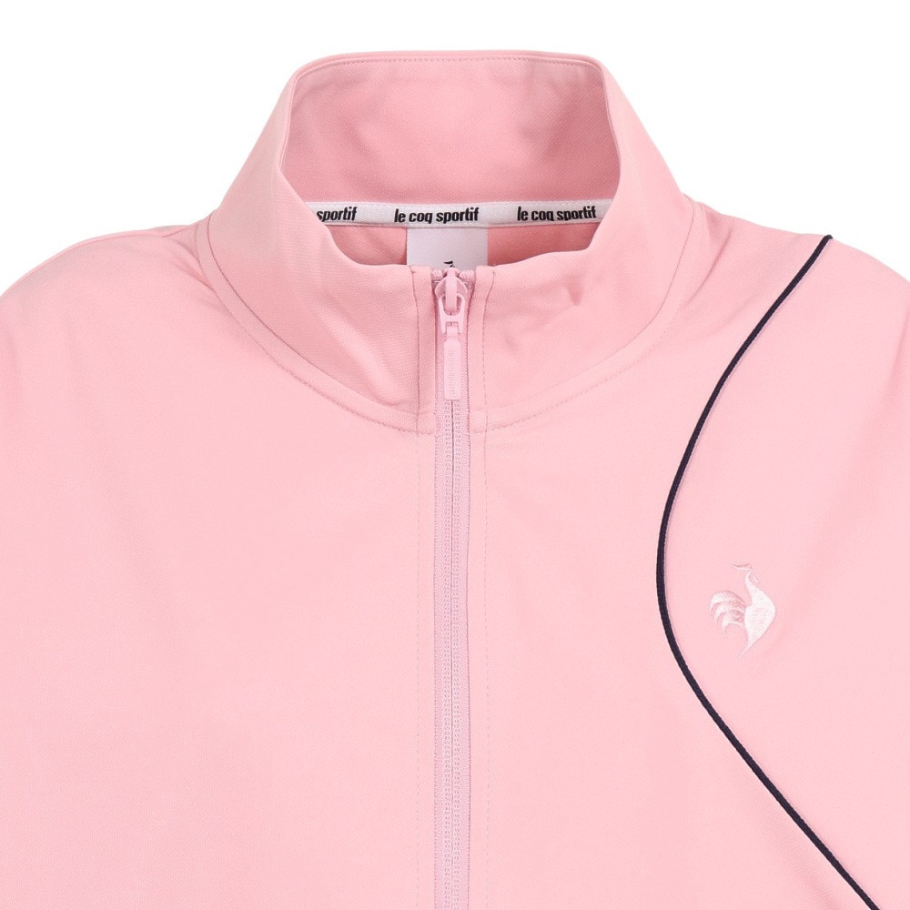 ルコックスポルティフ（lecoqsportif）（レディース）ジャケット レディース フルジップ ヘランカツイルジャージ QMWVJF02 PK