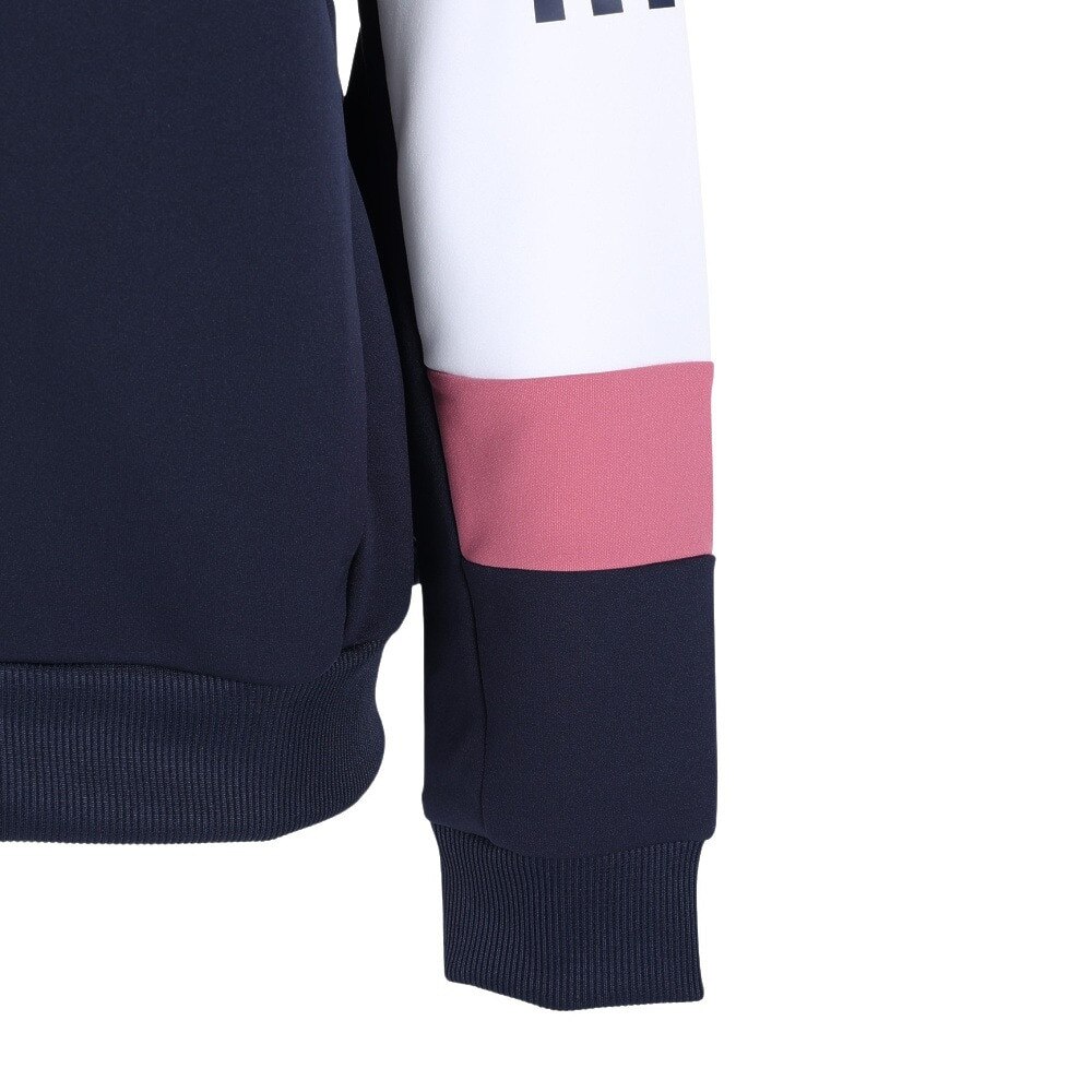 アディダス（adidas）（レディース）ルーズフィット カラーブロック ダブルニット トラックトップ BUJ51-IA5210★★★