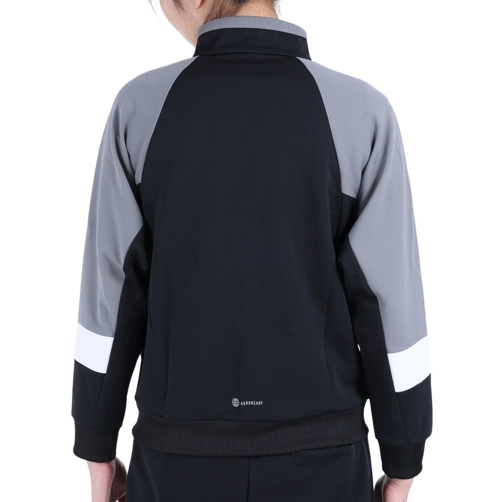 アディダス（adidas）（レディース）ジャージ レディース ルーズフィット カラーブロック BUJ51-IA5211