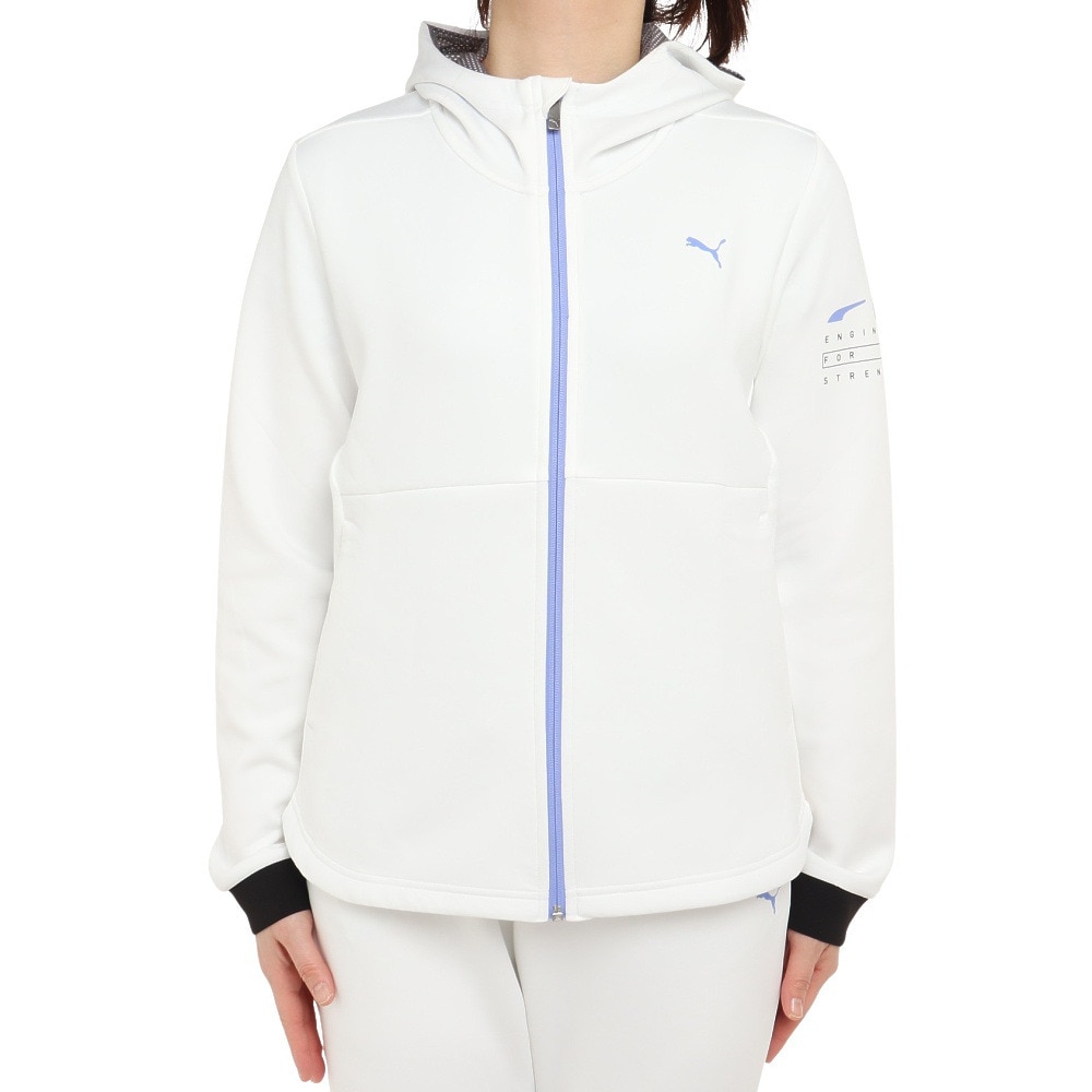 プーマ（PUMA）（レディース）ジャケット レディース トレーニング ストレングス トレイン 523541 02 WHT  スポーツ用品はスーパースポーツゼビオ