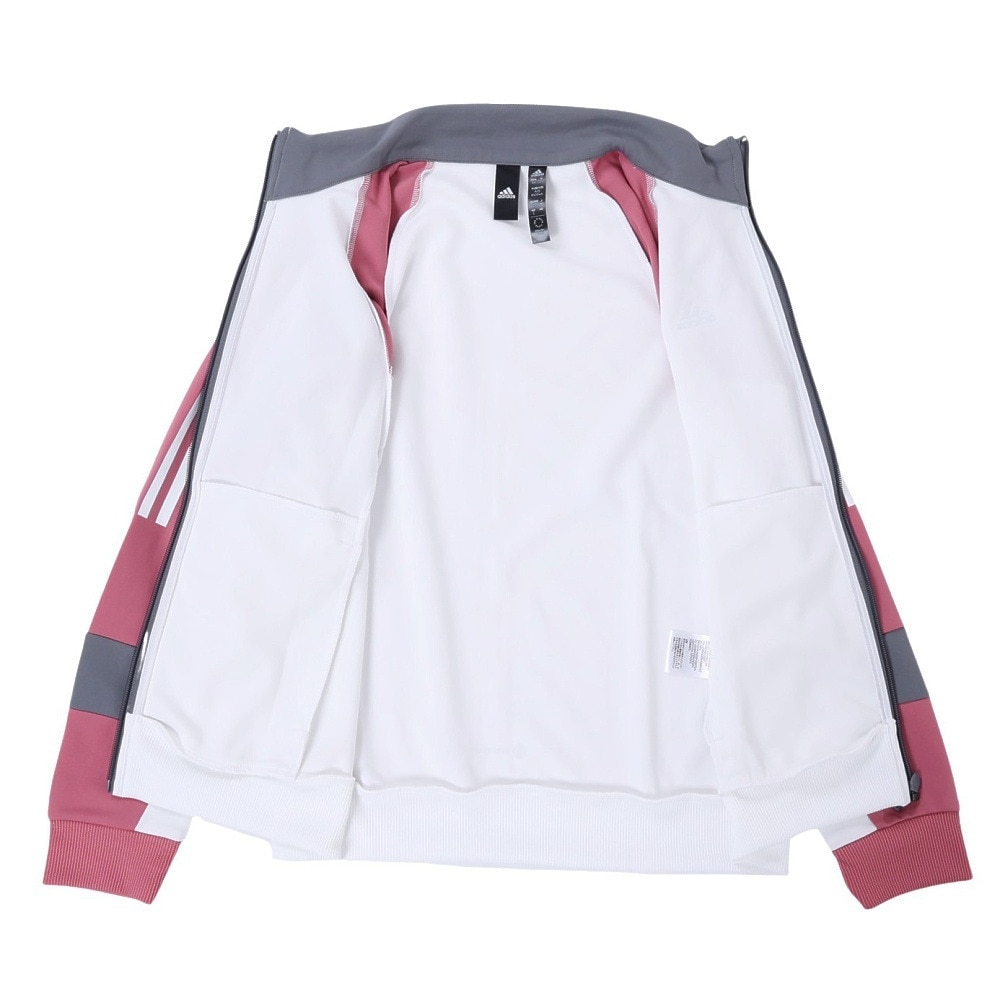 アディダス（adidas）（レディース）ジャージ レディース ルーズフィット カラーブロック BUJ51-IA5192