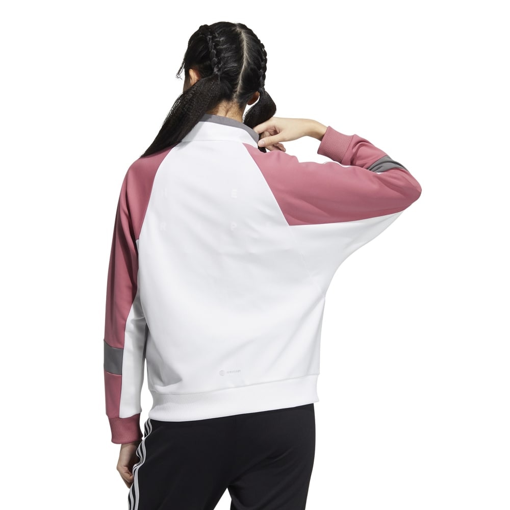 アディダス（adidas）（レディース）ジャージ レディース ルーズフィット カラーブロック BUJ51-IA5192