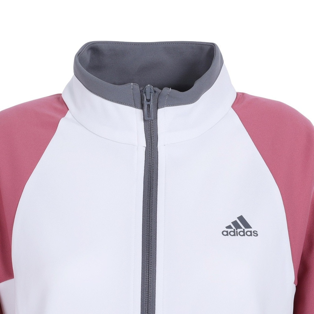 アディダス（adidas）（レディース）ジャージ レディース ルーズフィット カラーブロック BUJ51-IA5192