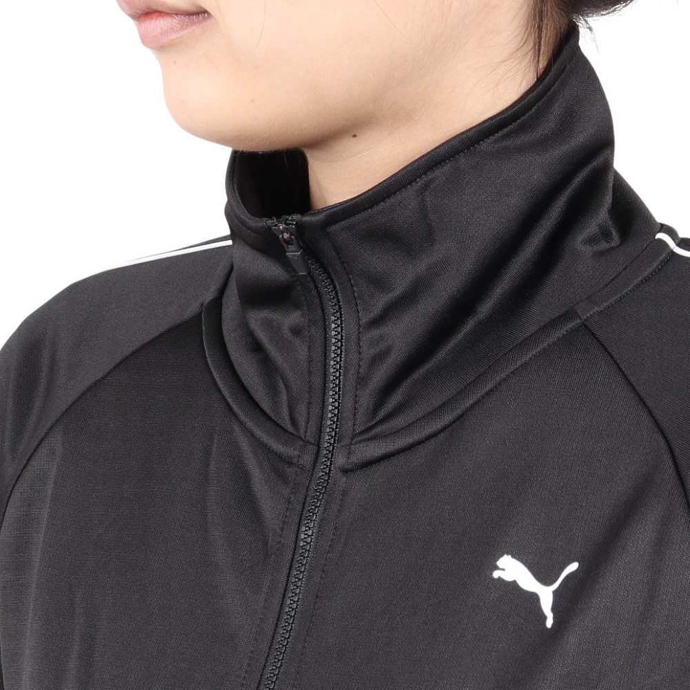 プーマ（PUMA）（レディース）ジャージ レディース ニット ジャケット 524296 01 BLK