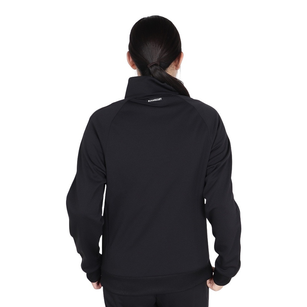 アディダス（adidas）（レディース）スリーストライプス ルーズフィット ダブルニット トラックトップ KTX40-JG3798