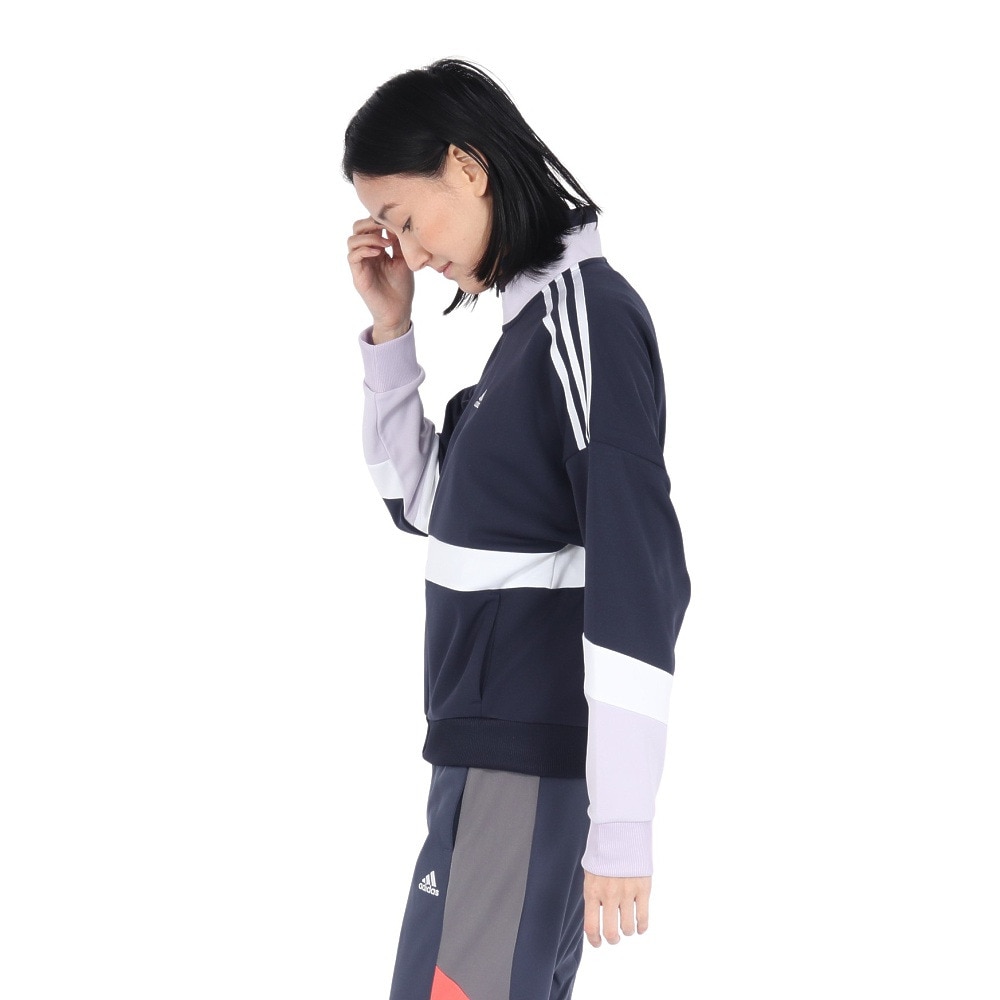 アディダス（adidas）（レディース）ジャージ ジャケット TEAM トラックトップ KTX55-JG8140