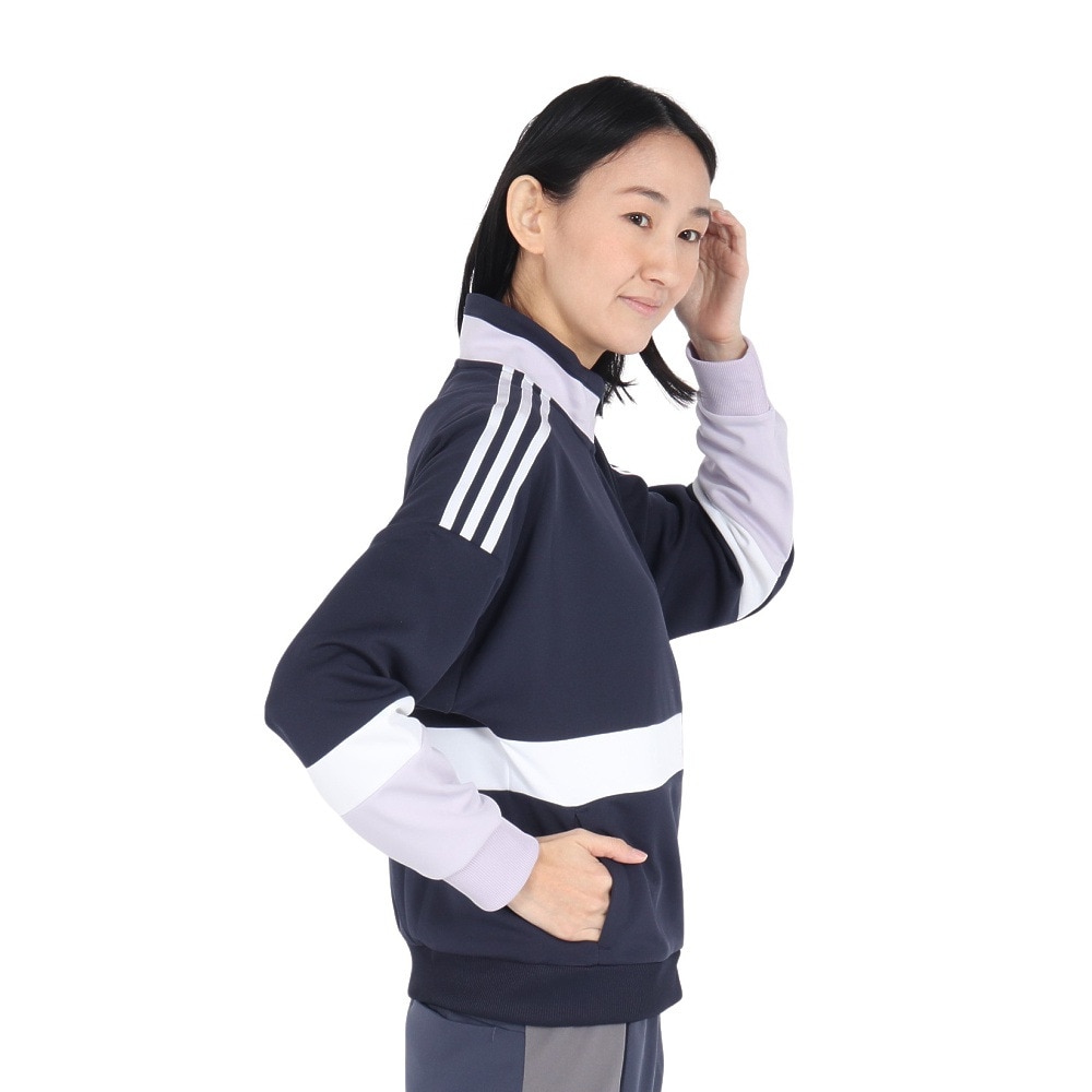 アディダス（adidas）（レディース）ジャージ ジャケット TEAM トラックトップ KTX55-JG8140