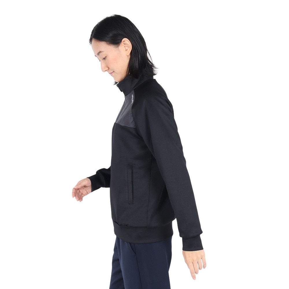 ジローム（GIRAUDM）（レディース）wovenconbi wu ジャケット WU4F0045-TR852-GRES BLK