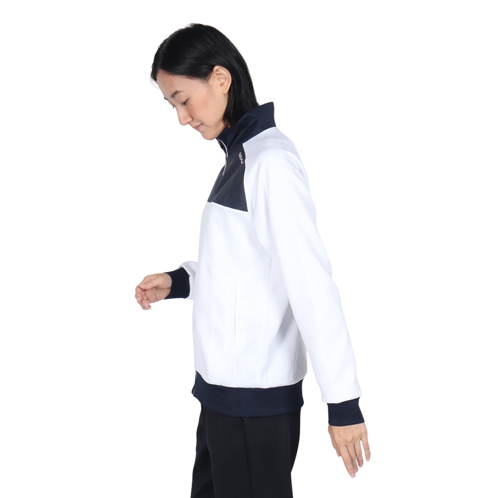 ジローム（GIRAUDM）（レディース）wovenconbi wu ジャケット WU4F0045-TR852-GRES WHT
