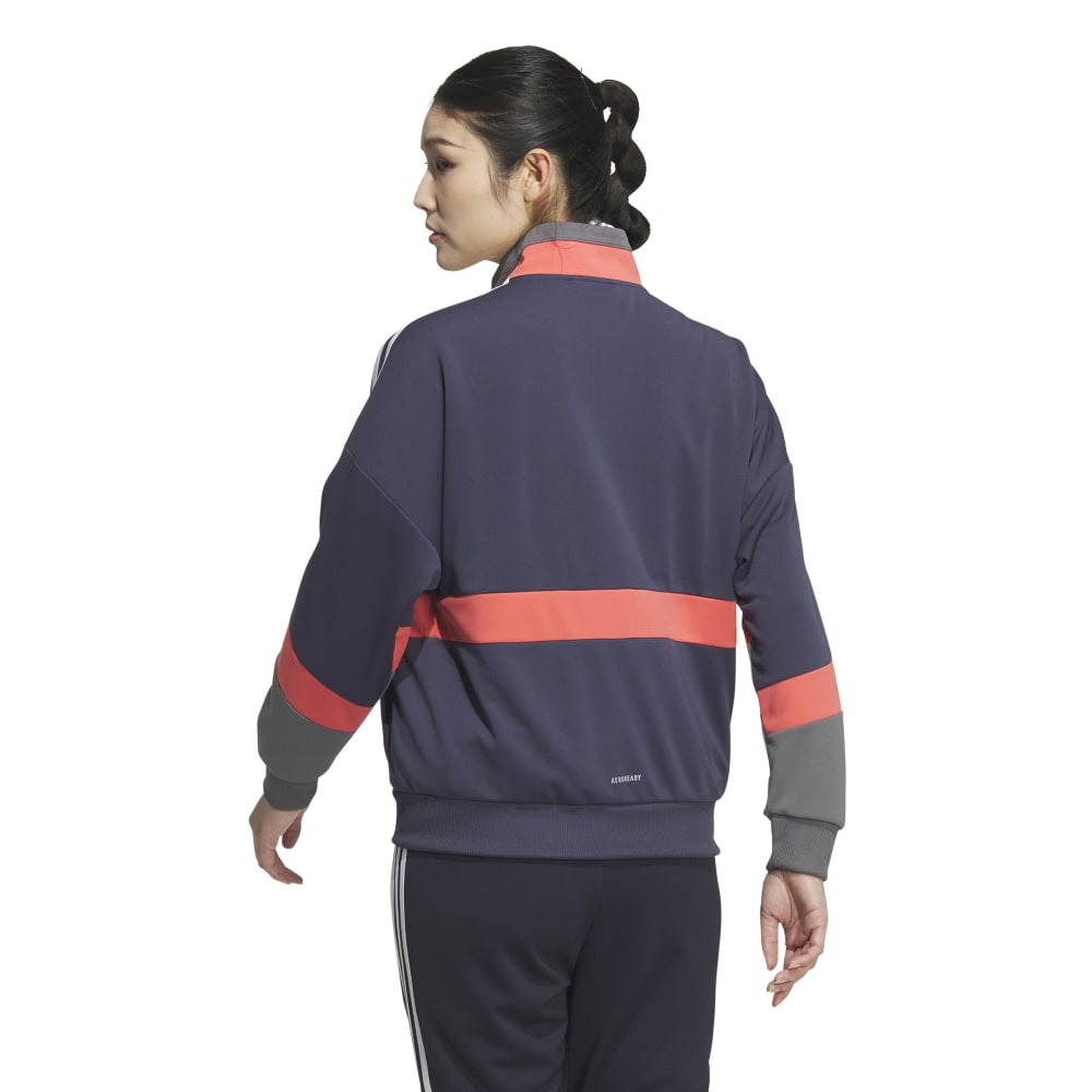 アディダス（adidas）（レディース）チーム ルーズフィット ダブルニット トラックトップ KTX55-JG8141