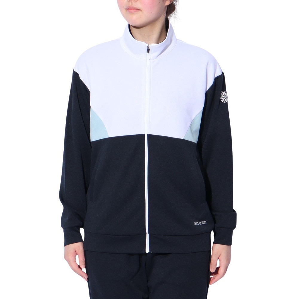 ジローム（GIRAUDM）（レディース）UV LIGHT JERZEY ジャケット WU5S0020-TR852-GRSD WHT