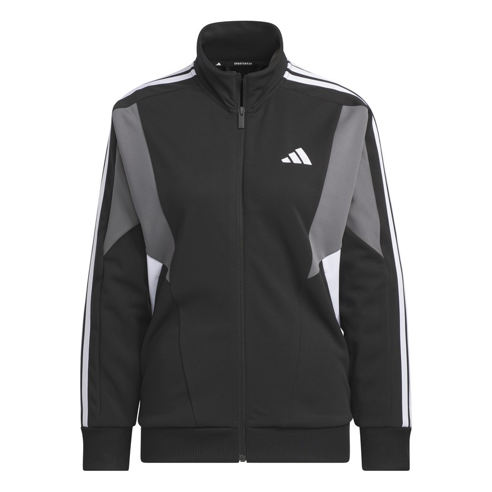アディダス（adidas）（レディース）チーム ウオームアップ トラックトップ ジャケット KQD77-JN9993