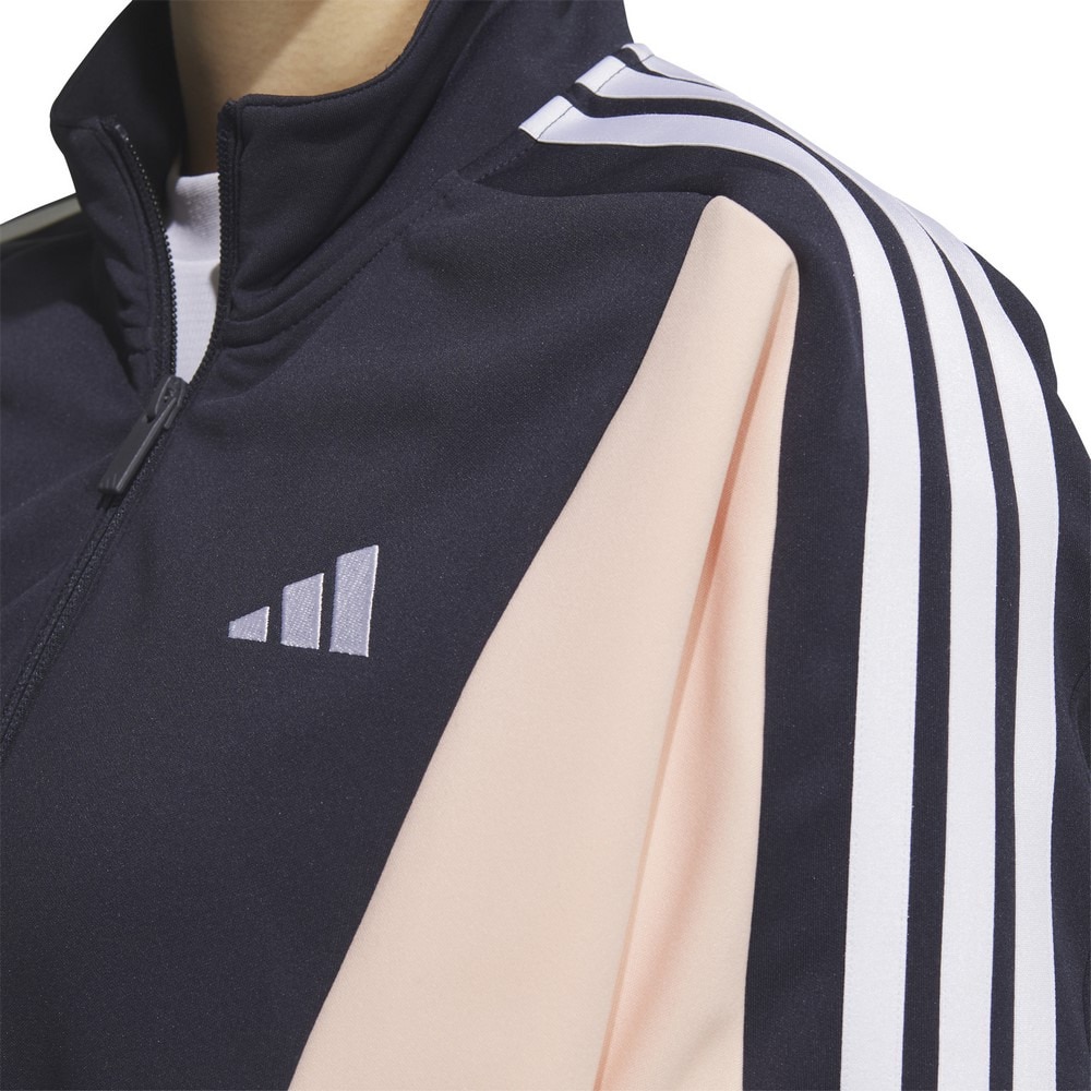 アディダス（adidas）（レディース）チーム ウオームアップ トラックトップ ジャケット KQD77-JN9995