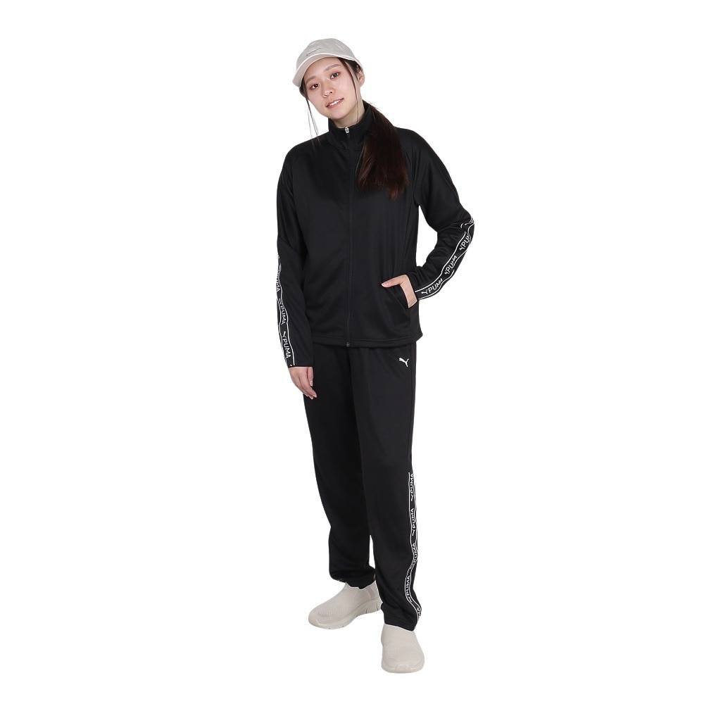 プーマ（PUMA）（レディース）TAD ニットジャケット 527030 01 BLK