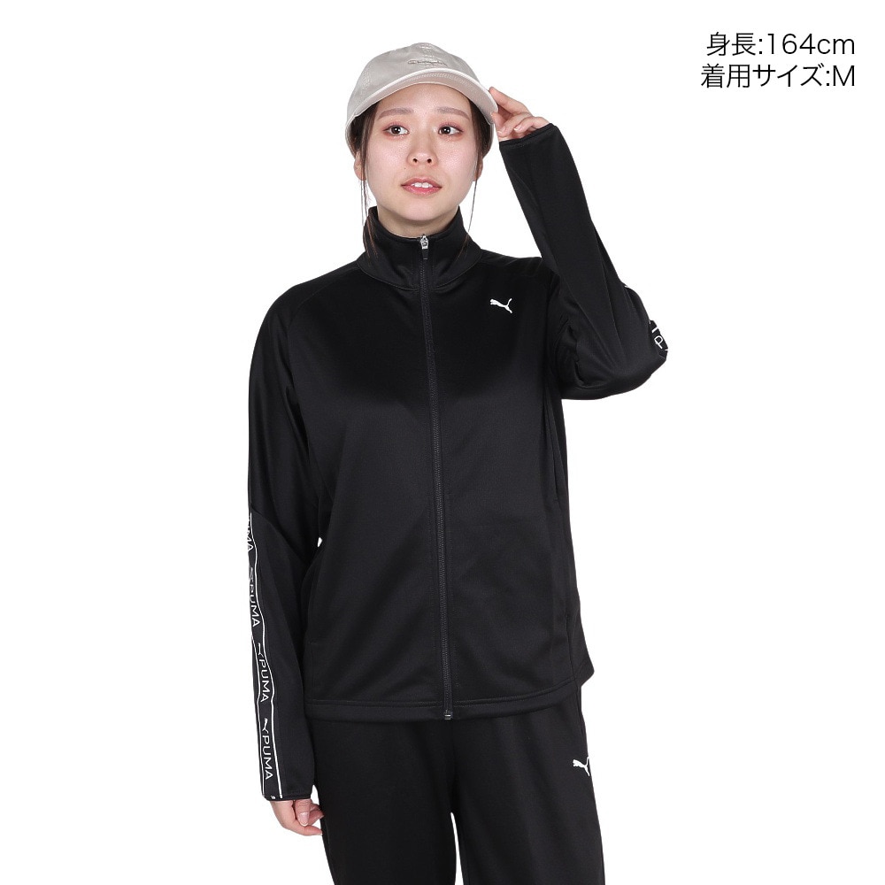 プーマ（PUMA）（レディース）TAD ニットジャケット 527030 01 BLK