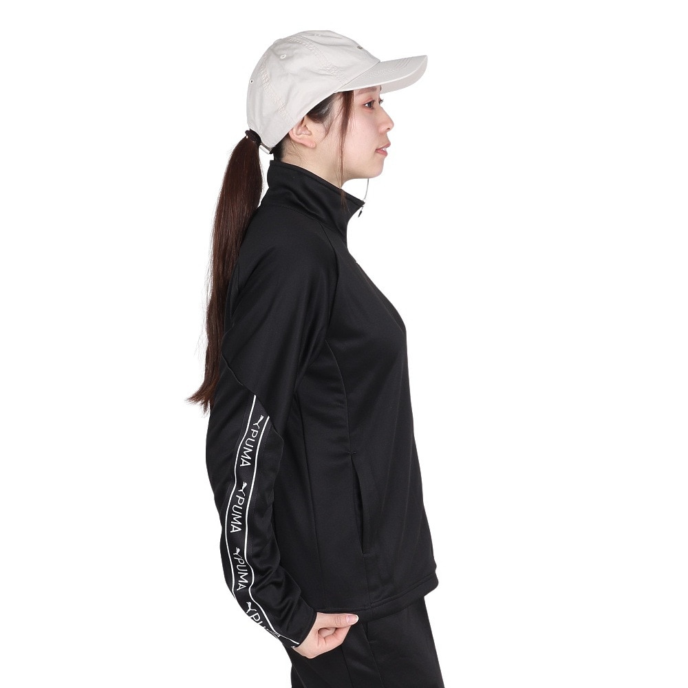 プーマ（PUMA）（レディース）TAD ニットジャケット 527030 01 BLK