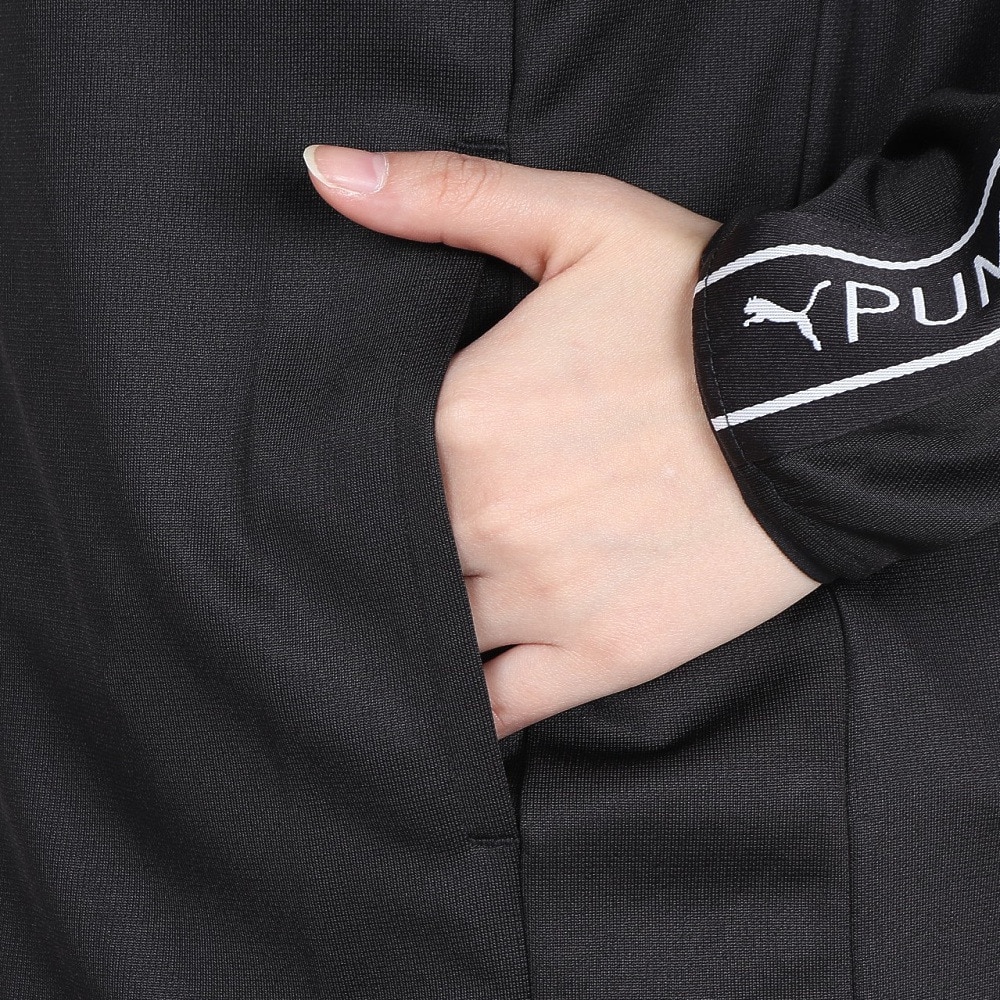 プーマ（PUMA）（レディース）TAD ニットジャケット 527030 01 BLK