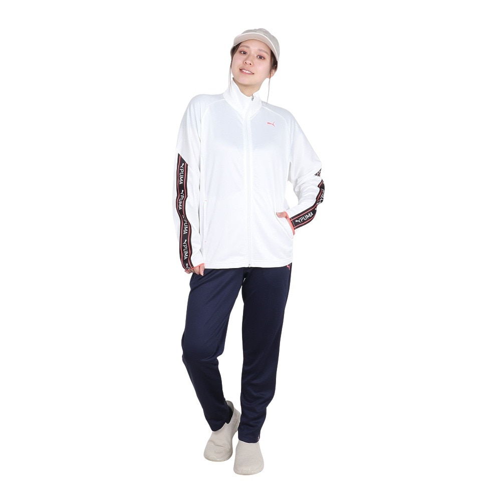 プーマ（PUMA）（レディース）TAD ニットジャケット 527030 02 WHT