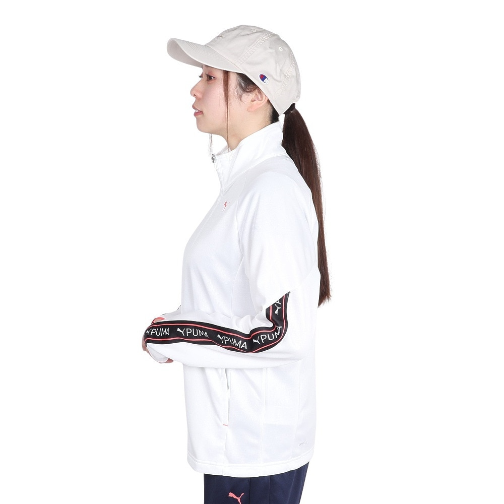 プーマ（PUMA）（レディース）TAD ニットジャケット 527030 02 WHT