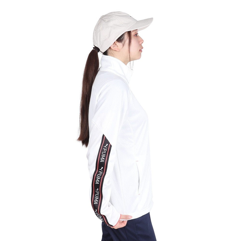 プーマ（PUMA）（レディース）TAD ニットジャケット 527030 02 WHT