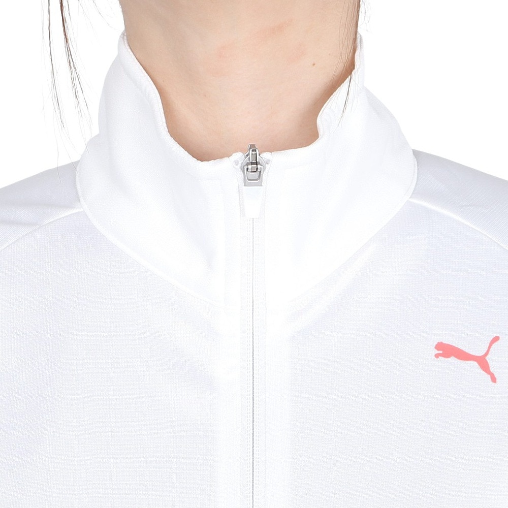 プーマ（PUMA）（レディース）TAD ニットジャケット 527030 02 WHT