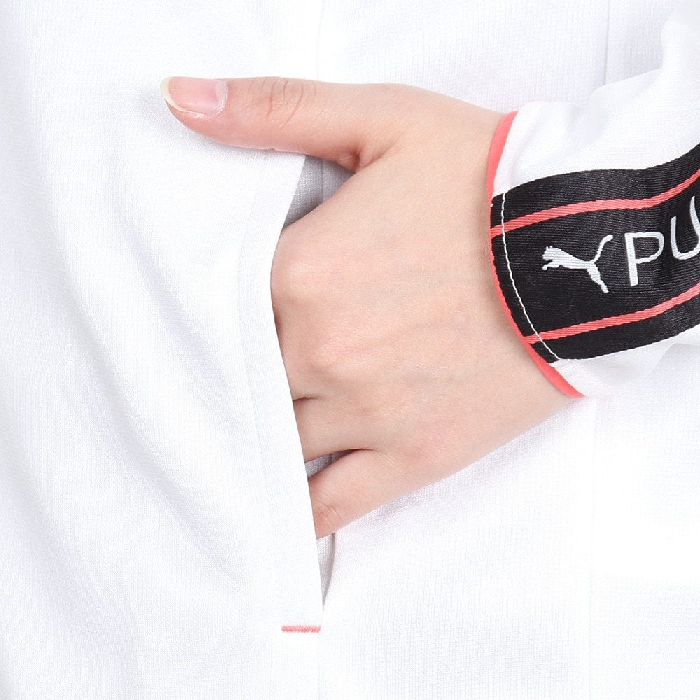 プーマ（PUMA）（レディース）TAD ニットジャケット 527030 02 WHT