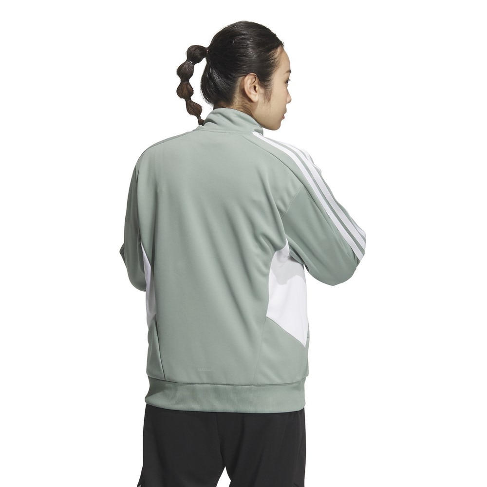 アディダス（adidas）（レディース）チーム ウオームアップ トラックトップ ジャケット KQD77-JN9994
