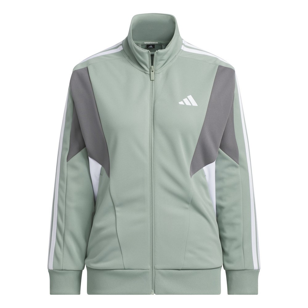 アディダス（adidas）（レディース）チーム ウオームアップ トラックトップ ジャケット KQD77-JN9994